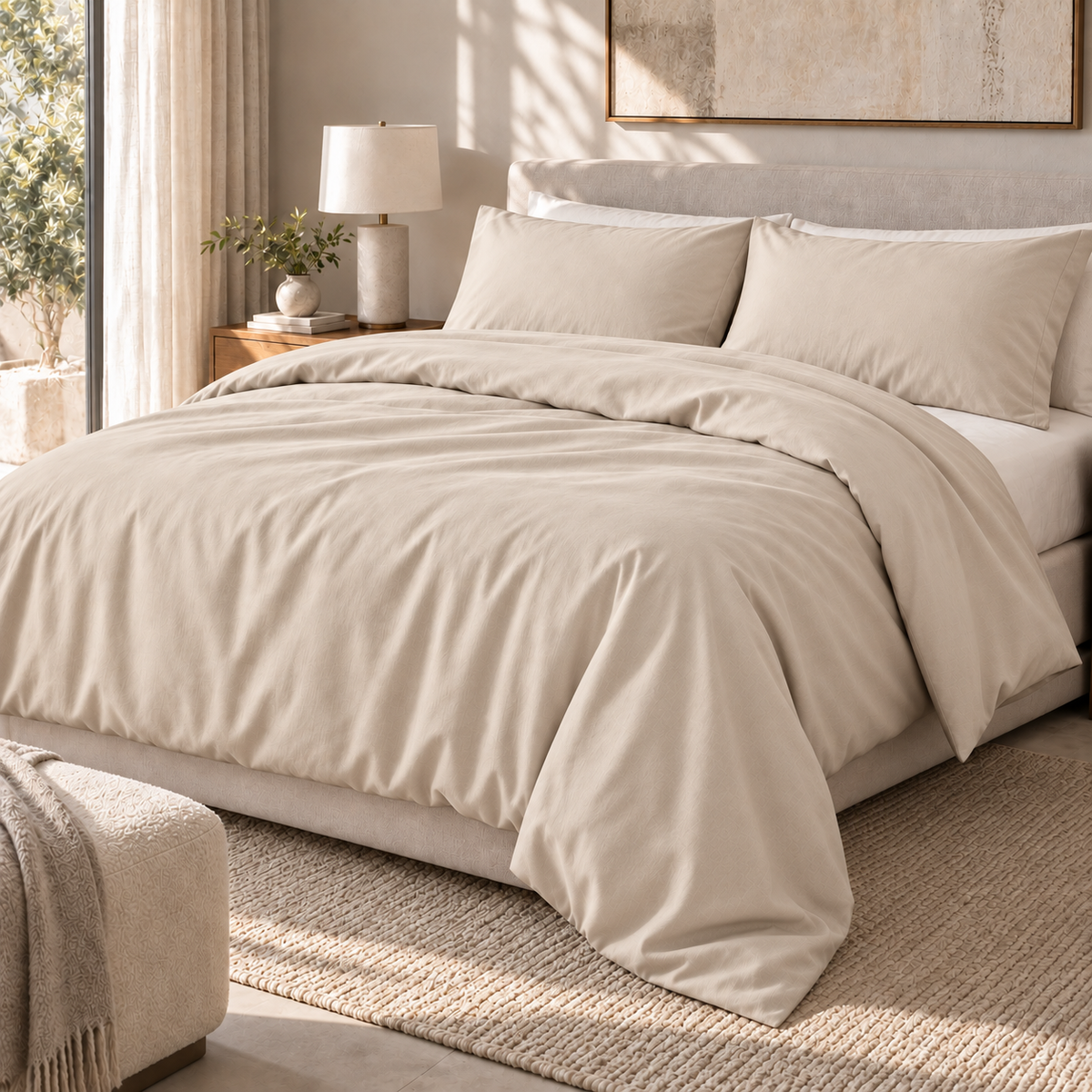 COLCHA HOME Sable Doux Pure Collection duvet cover