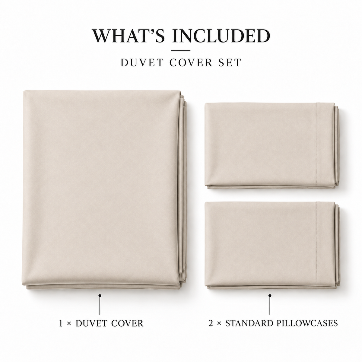 COLCHA HOME Sable Doux Pure Collection duvet cover