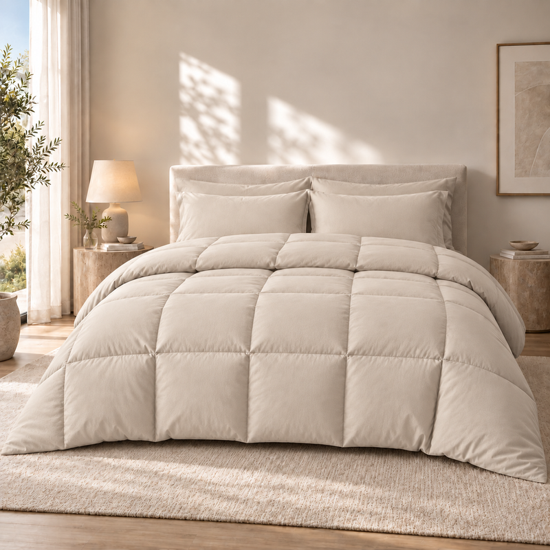 COLCHA HOME Sable Doux Pure Collection filled duvet