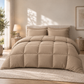 COLCHA HOME Sable Pure Collection filled duvet