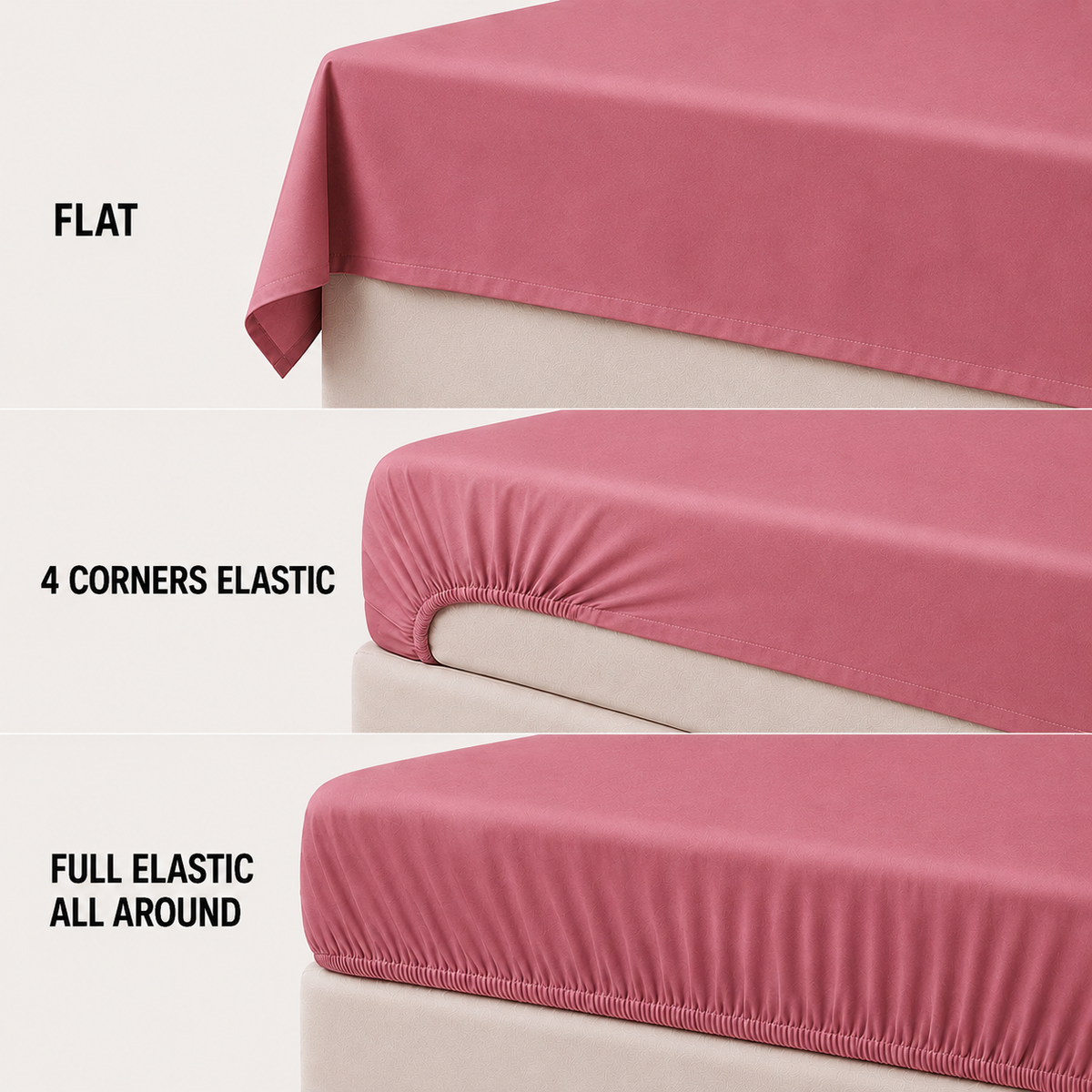 COLCHA HOME Velours Pure Collection bedsheet