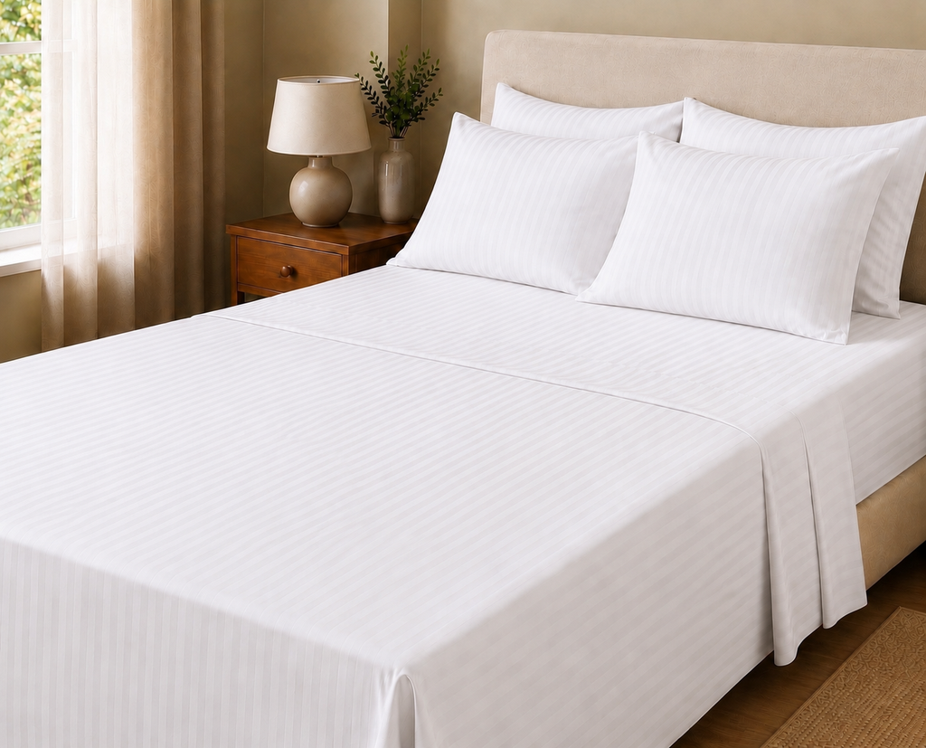 COLCHA HOME Angel Timeless Stripes bedsheet