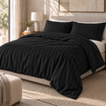 COLCHA HOME Noir Timeless Stripes duvet cover