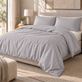 COLCHA HOME Pearl Timeless Stripes duvet cover