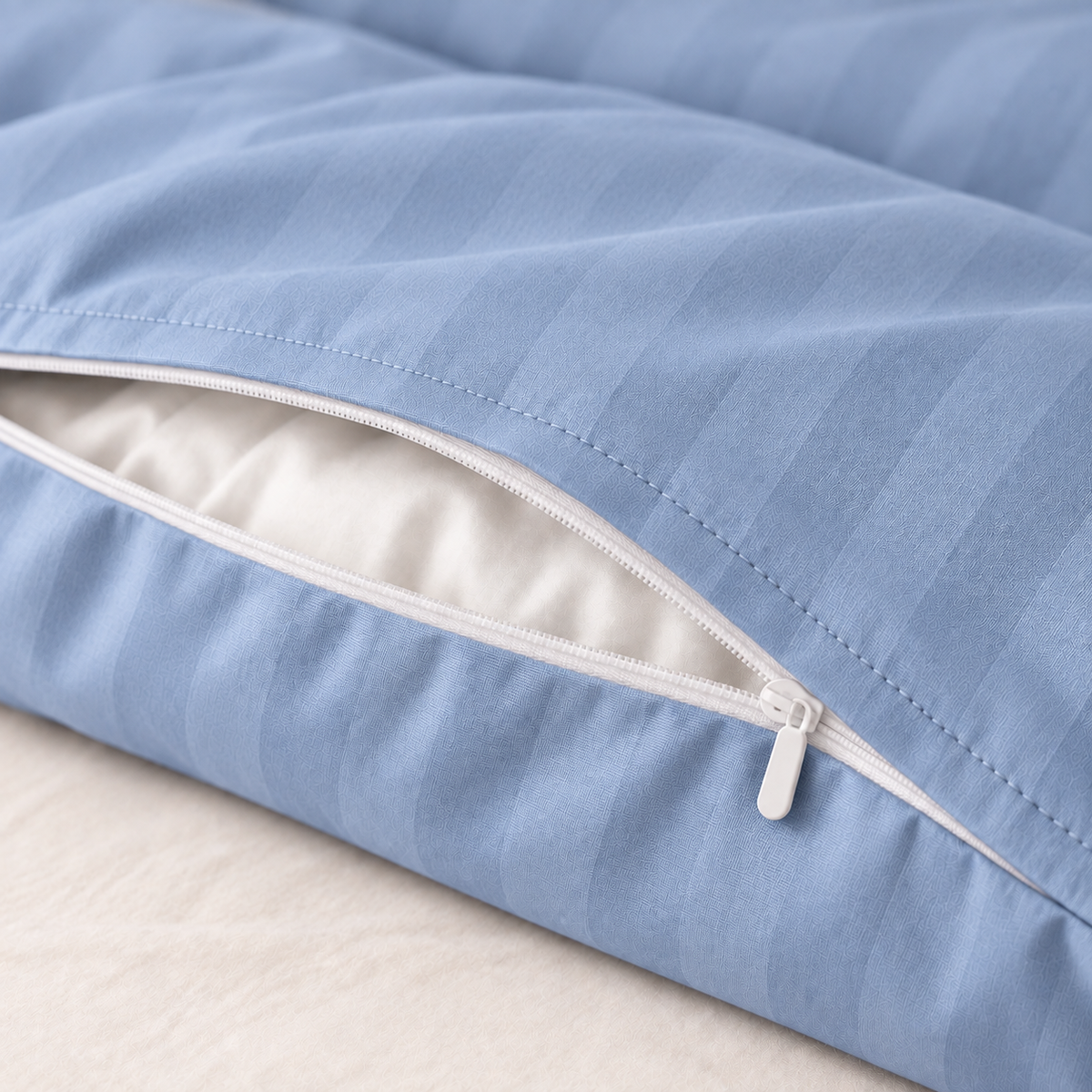 COLCHA HOME Sky Mist Timeless Stripes duvet cover